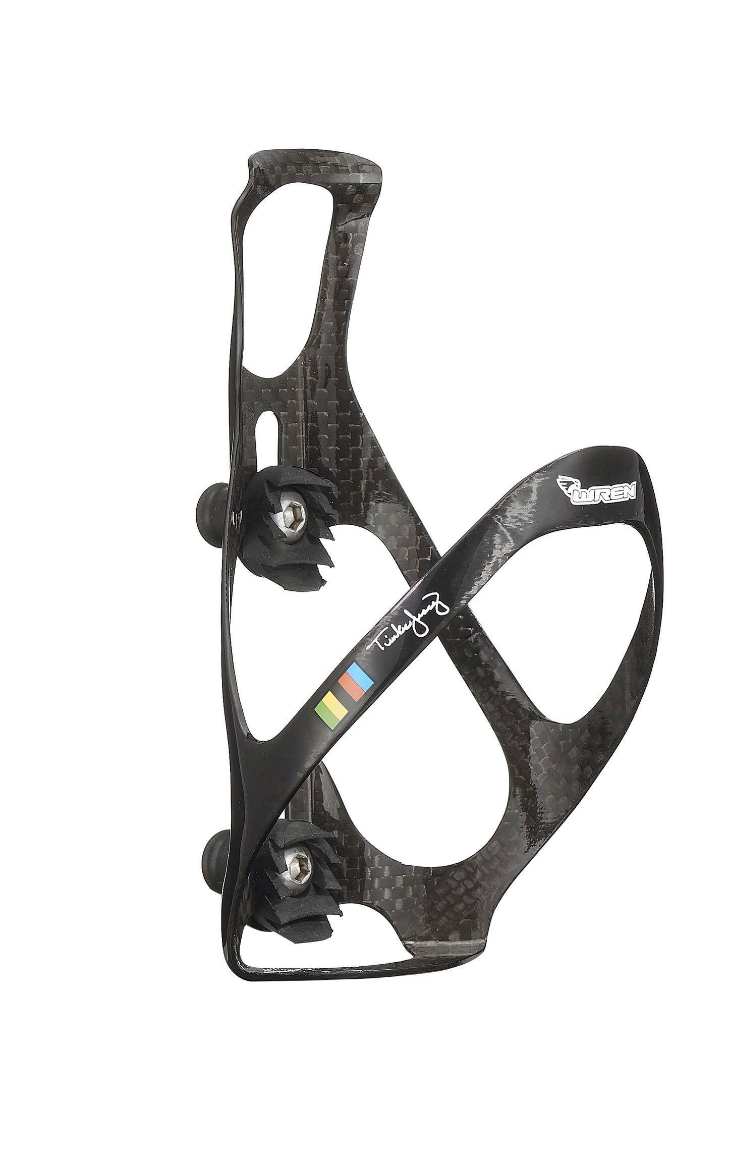 WORLD CHAMPION, TINKER JUAREZ SIGNATURE WREN CARBON BOTTLE CAGE