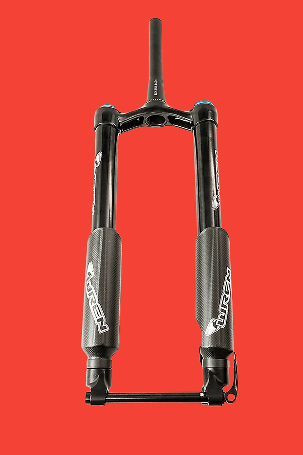 110mm Mountain Bike Suspension Fork [FREE Carbon Bash Guards]
